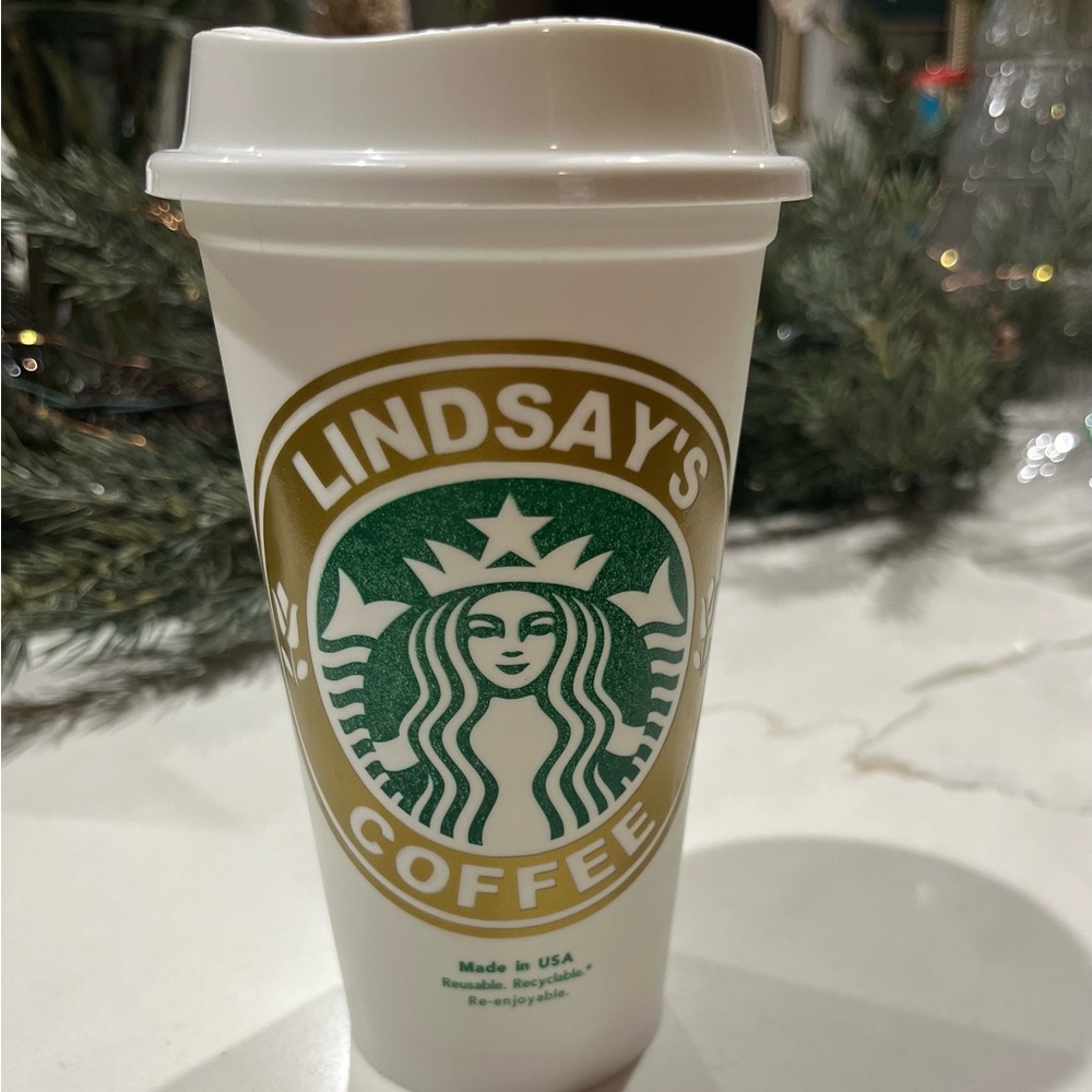 Personalized Starbucks Travel Cup